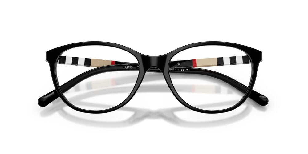 Gafas Oftálmicas Burberry 0BE2205 Mujer Color Negro