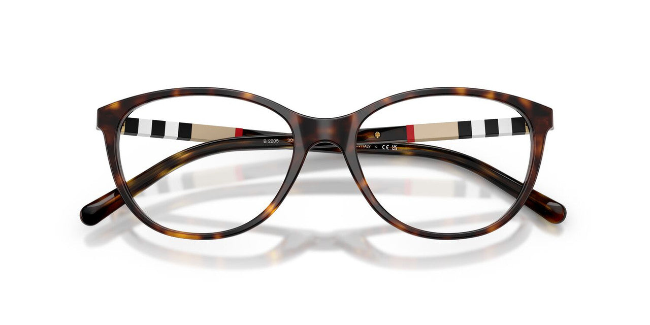 Gafas Oftálmicas Burberry BE2205 Mujer Color Havana