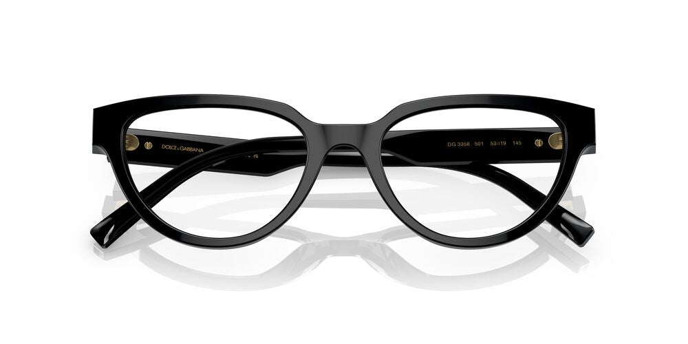 Gafas Oftálmicas Dolce Gabbana 0DG3358 Mujer Color Negro