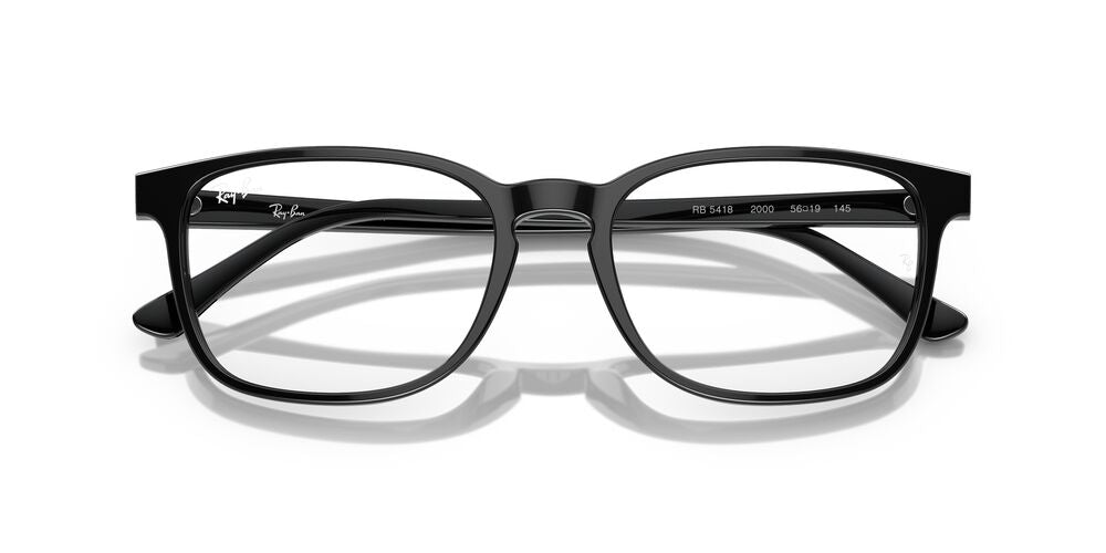 Gafas Oftálmicas Ray-Ban 0RX5418 Unisex Color Negro