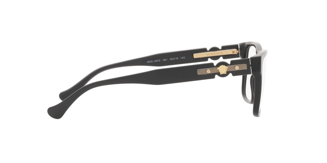 Gafas Oftálmicas Versace 0VE3303 Hombre Color Negro