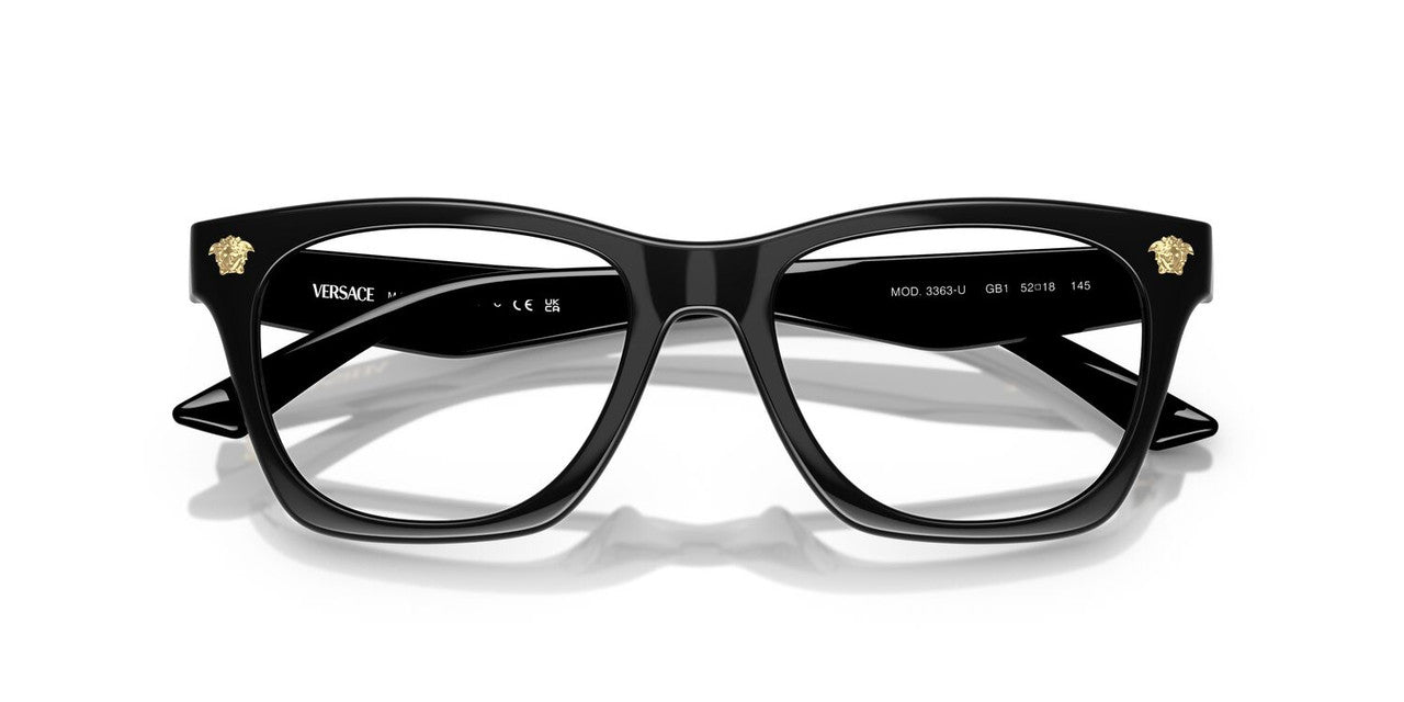 Gafas Oftálmicas Versace VE3363U Hombre Color Negro