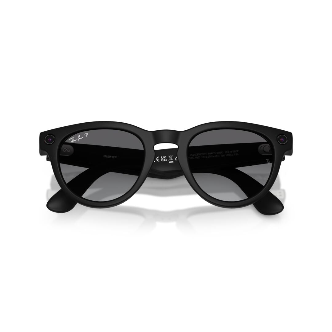 Gafas de Sol Ray-Ban Meta RW4013 Headliner Polarizado Negro