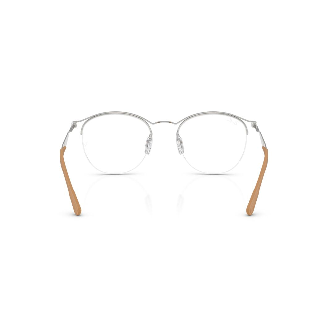 Gafas Oftálmicas Ray-Ban 0RX7553 Unisex Color Plateado