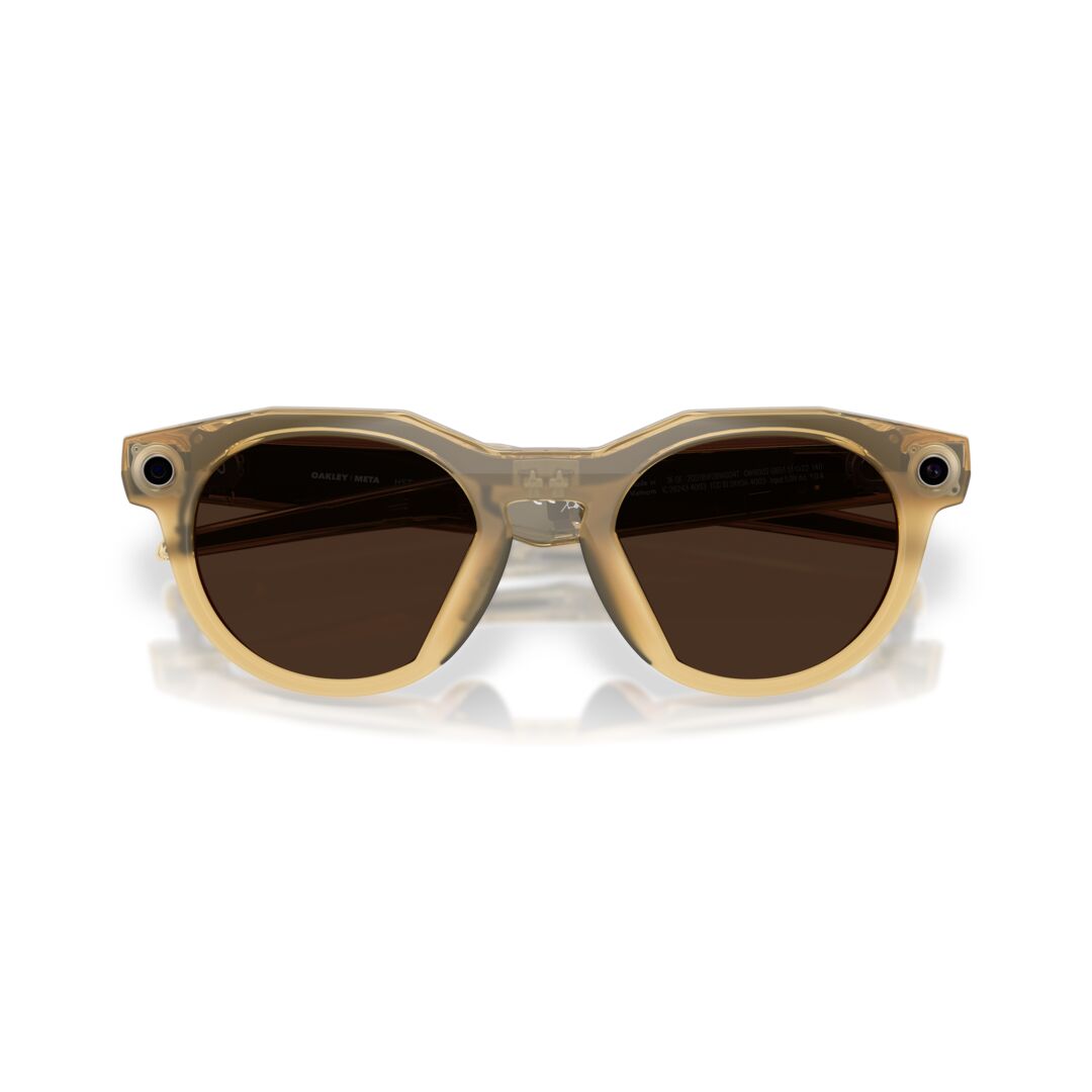 Gafas de Sol Oakley Meta OW8002 Hstn Transitions Café/Amarillo