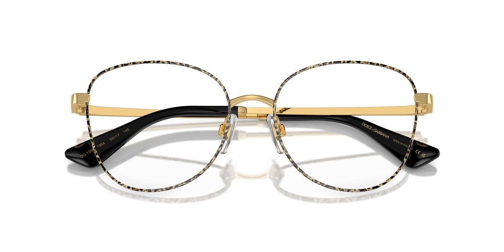 Gafas Oftálmicas Dolce Gabbana DG1355 Mujer Color Dorado