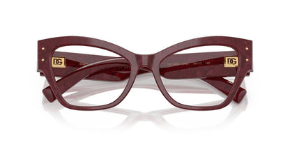 Gafas Oftálmicas Dolce Gabbana DG3404 Mujer Color Burdeo