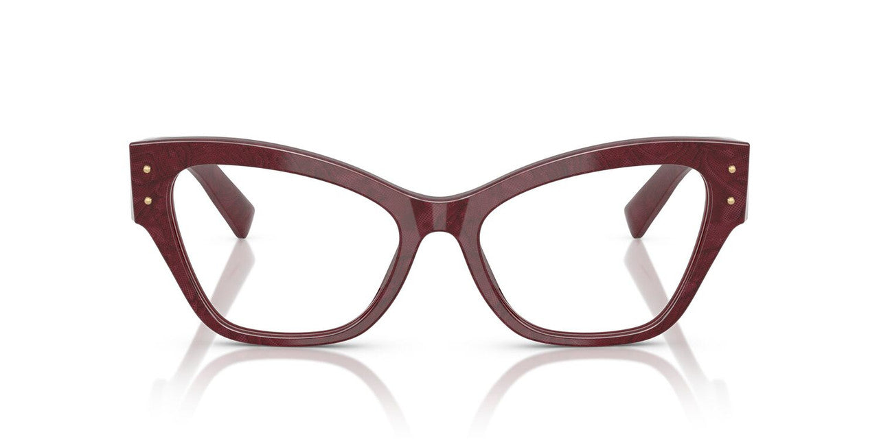 Gafas Oftálmicas Dolce Gabbana DG3404 Mujer Color Burdeo