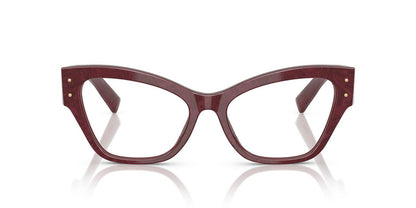 Gafas Oftálmicas Dolce Gabbana DG3404 Mujer Color Burdeo
