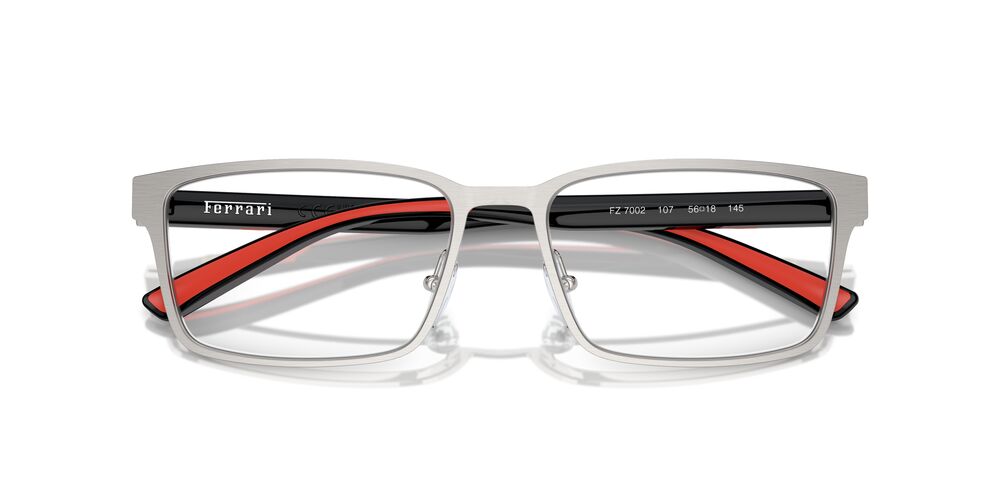 Gafas Oftálmicas Scuderia Ferrari FZ7002 Hombre Color Plateado