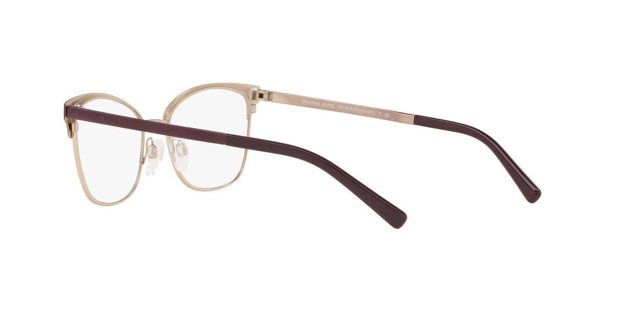 Gafas Oftálmicas Michael Kors 0MK3012 Mujer Color Dorado
