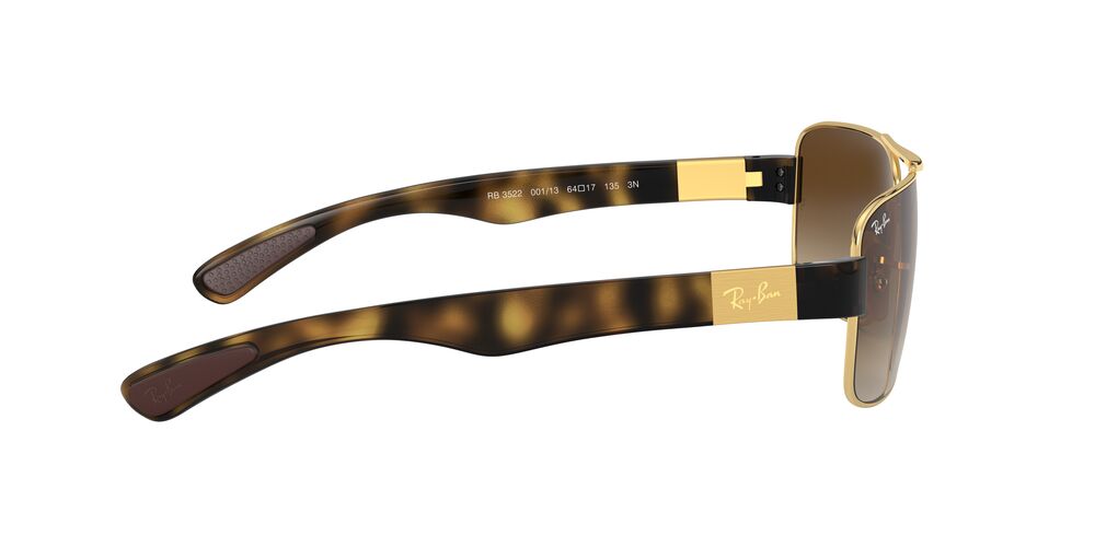 Gafas de Sol Ray-Ban 0RB3522 Hombre Color Dorado