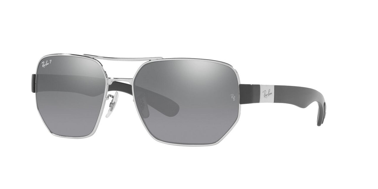 Gafas de Sol Ray-Ban 0RB3672 Unisex Color Plateado