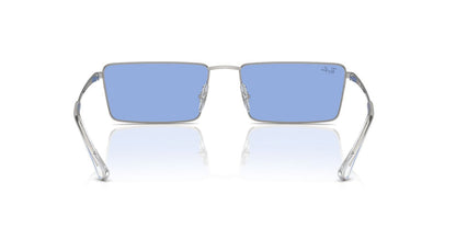 Gafas de Sol Ray-Ban RB3741 Unisex Color Plateado