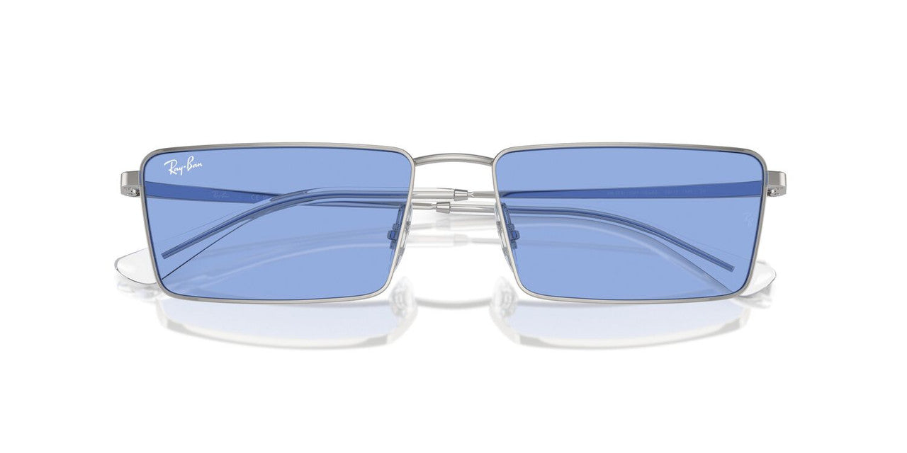 Gafas de Sol Ray-Ban RB3741 Unisex Color Plateado