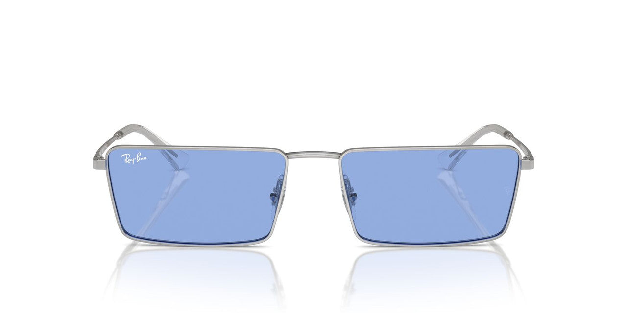 Gafas de Sol Ray-Ban RB3741 Unisex Color Plateado