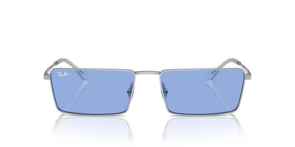 Gafas de Sol Ray-Ban RB3741 Unisex Color Plateado