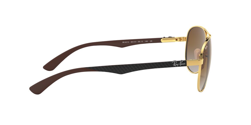 Gafas de Sol Ray-Ban 0RB8313 Hombre Color Dorado