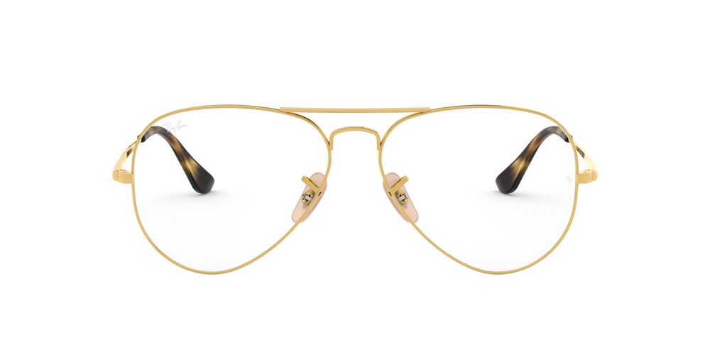Gafas Oftálmicas Ray-Ban 0RX6489 Unisex Color Dorado