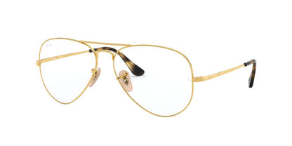 Gafas Oftálmicas Ray-Ban 0RX6489 Unisex Color Dorado