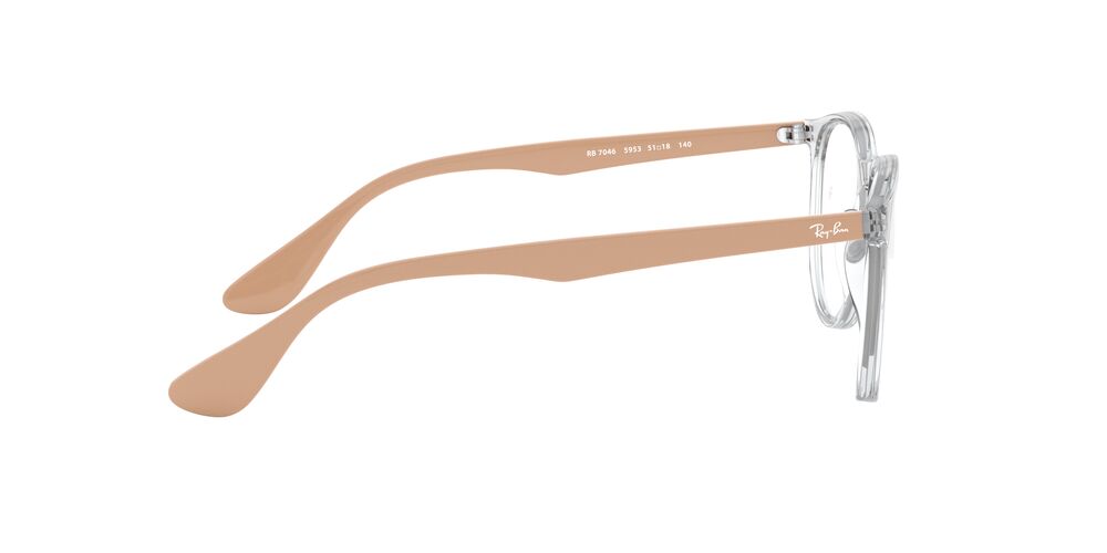 Gafas Oftálmicas Ray-Ban 0RX7046 Mujer Color Blanco