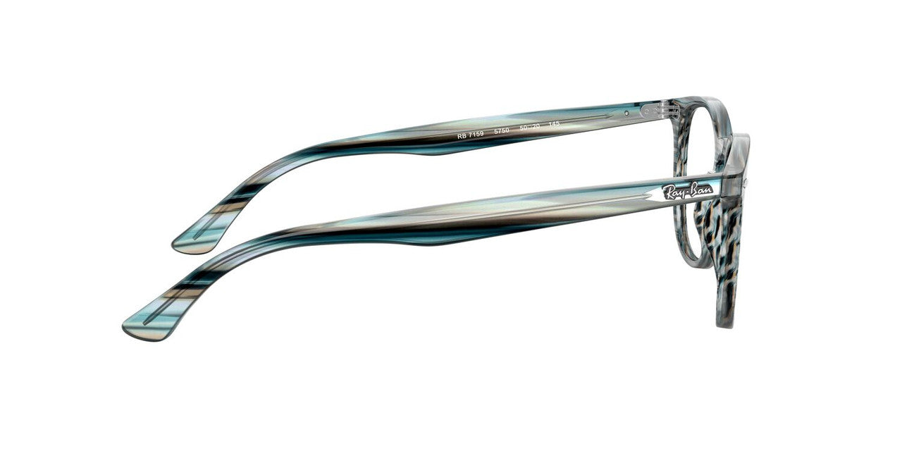 Gafas Oftálmicas Ray-Ban 0RX7159 Unisex Color Azul
