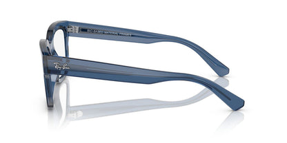 Gafas Oftálmicas Ray-Ban 0RX7217 Unisex Color Azul