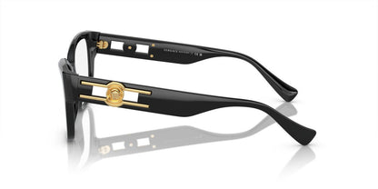 Gafas Oftálmicas Versace 0VE3347 Mujer Color Negro