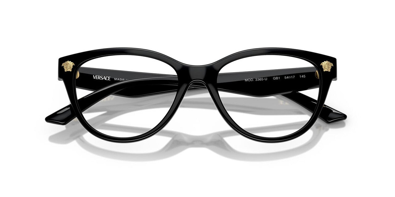 Gafas Oftálmicas Versace VE3365U Mujer Color Negro