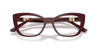 Gafas Oftálmicas Dolce Gabbana DG3398 Mujer Color Burdeo