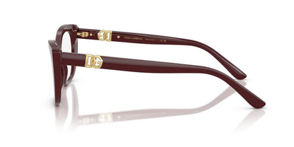 Gafas Oftálmicas Dolce Gabbana DG3398 Mujer Color Burdeo