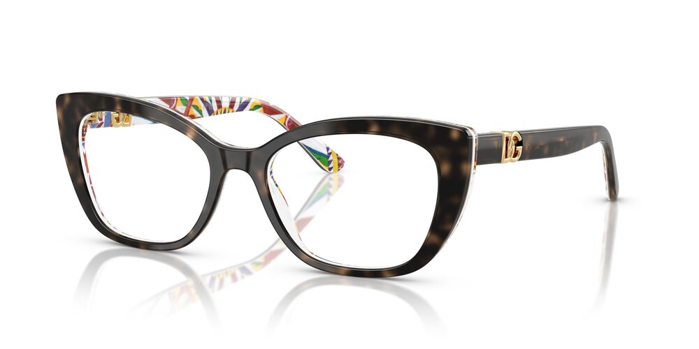 Gafas Oftálmicas Dolce Gabbana DG3398 Mujer Color Havana