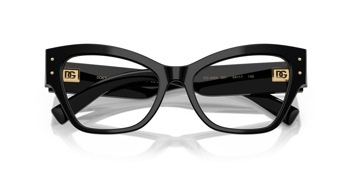 Gafas Oftálmicas Dolce Gabbana DG3404 Mujer Color Negro