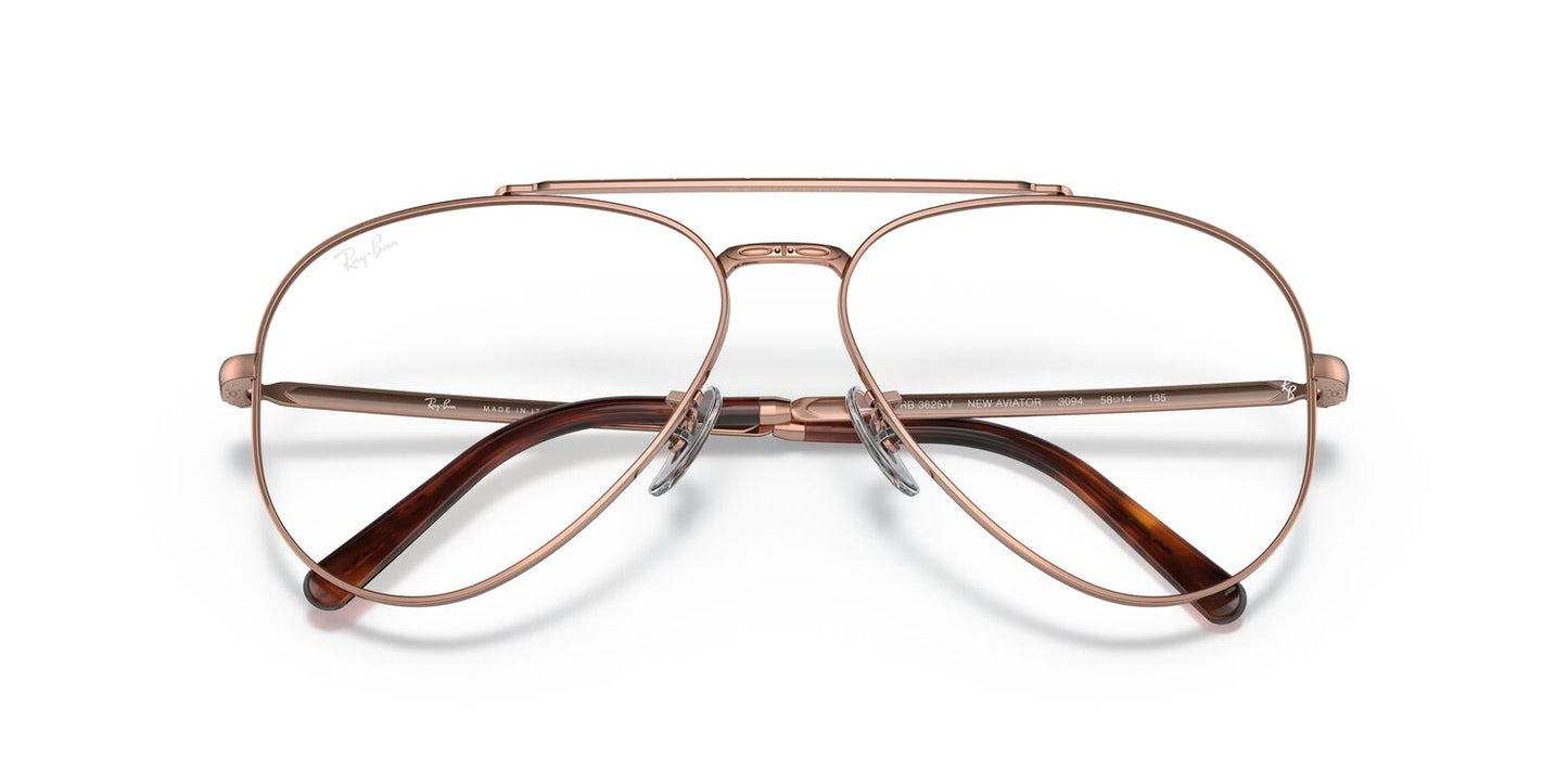 Gafas Oftálmicas Ray-Ban 0RX3625V Unisex Color Dorado