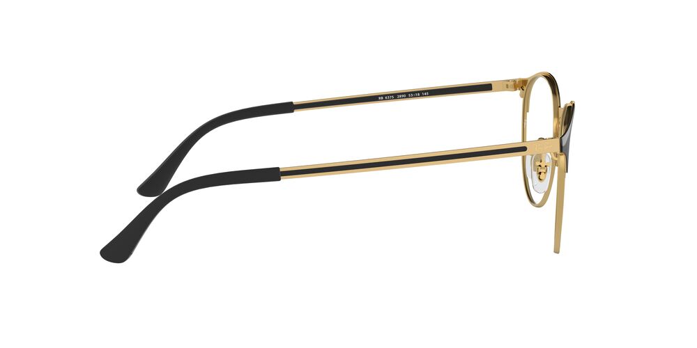 Gafas Oftálmicas Ray-Ban 0RX6375 Unisex Color Negro