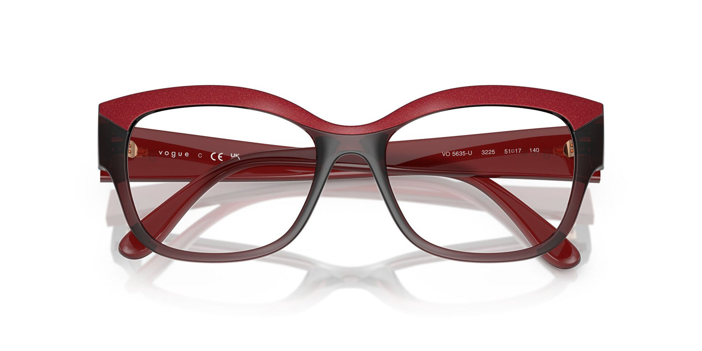 Gafas Oftálmicas Vogue VO5635U Mujer Color Rojo
