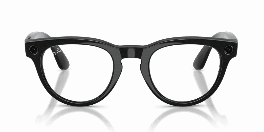 Gafas de Sol Ray-Ban Meta RW4013F Low Bridge Fit Headliner Transitions Azul/Negro