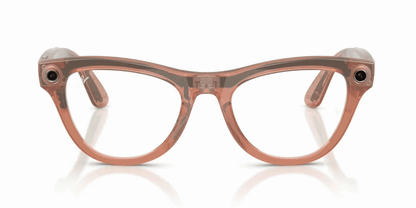 Gafas de Sol Ray-Ban Meta RW4014 Skyler Transitions Café/Durazno
