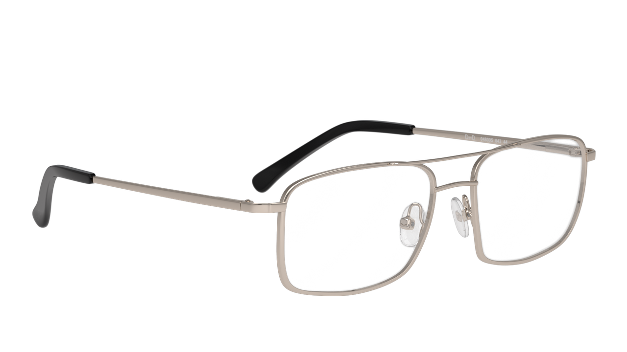 Gafas Oftálmicas Dbyd DB1039 Hombre Color Plateado