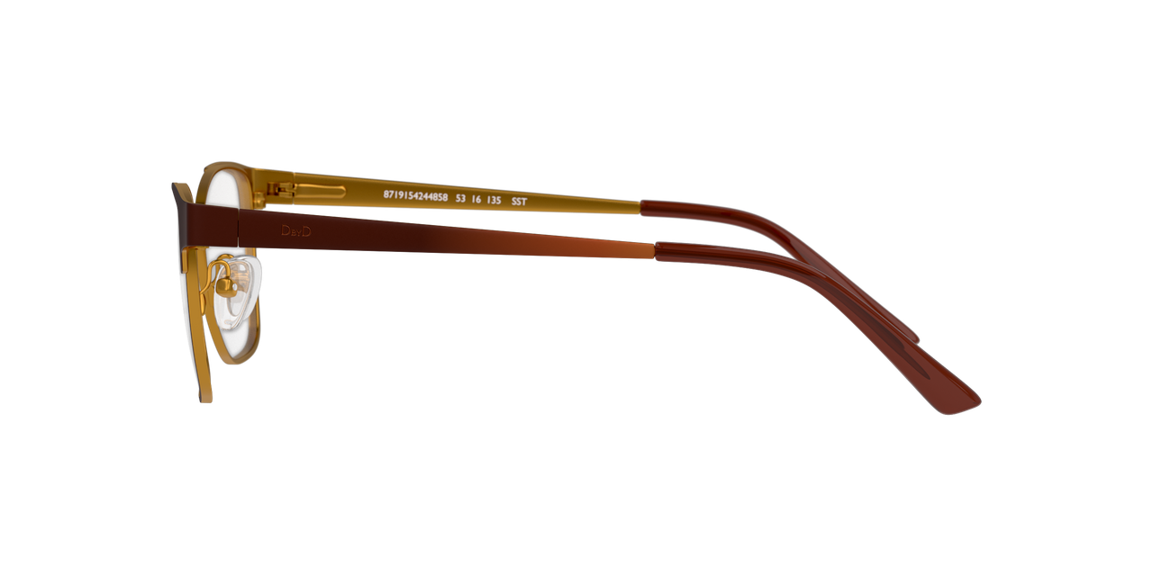 Gafas Oftálmicas Dbyd DB1007 Mujer Color Café