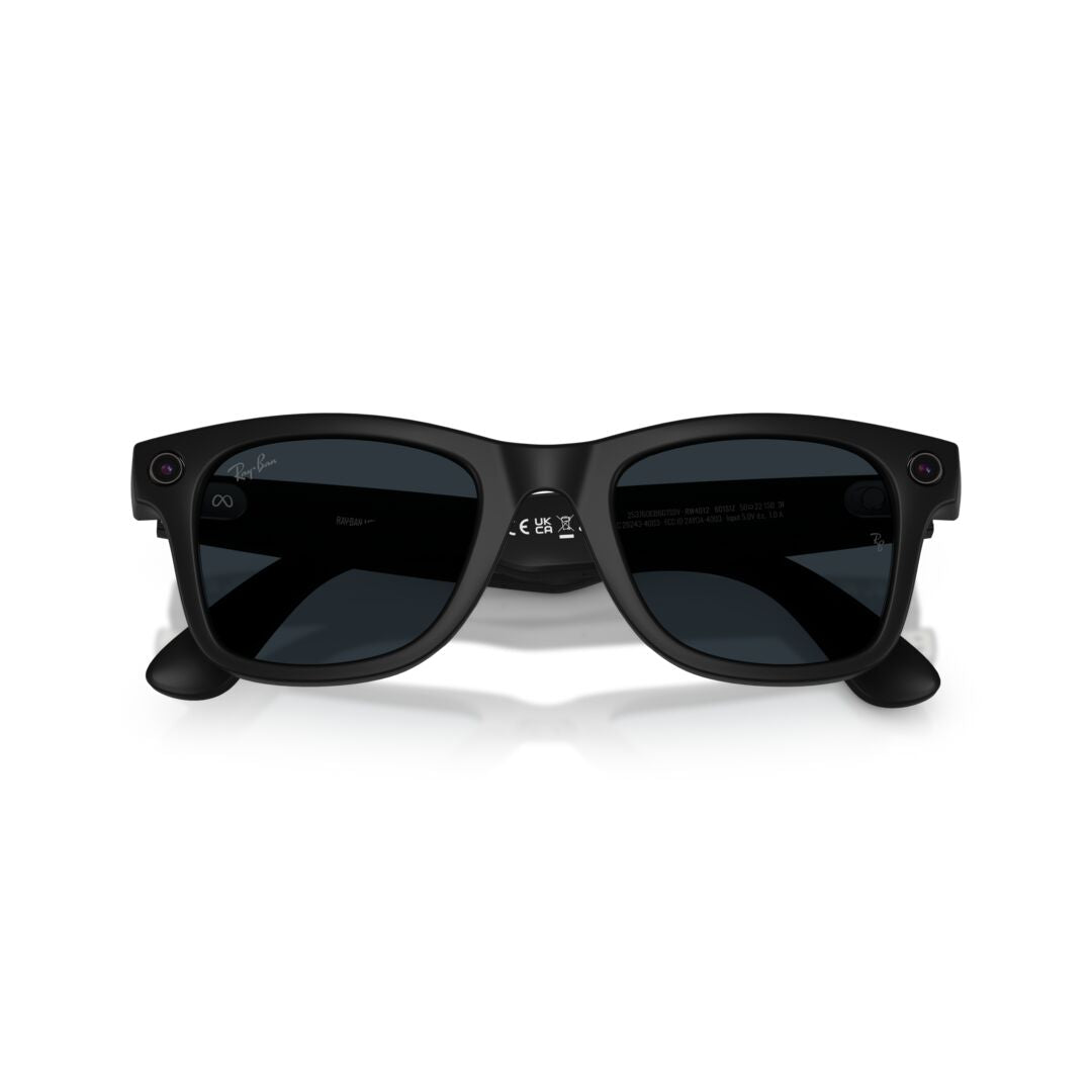 Gafas de Sol Ray-Ban Meta RW4012 Wayfarer Transitions Gris/Negro