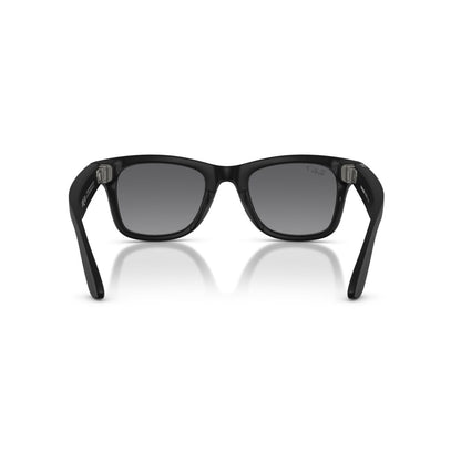 Gafas de Sol Ray-Ban Meta RW4012 Wayfarer Polarizado Gris/Negro