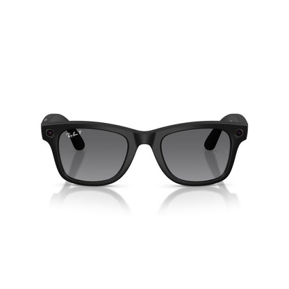 Gafas de Sol Ray-Ban Meta RW4012 Wayfarer Polarizado Gris/Negro