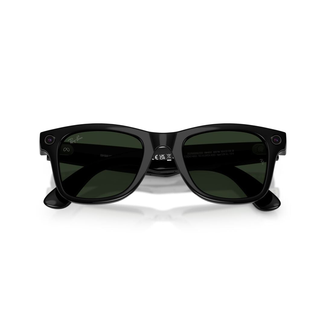 Gafas de Sol Ray-Ban Meta RW4012 Wayfarer Transitions Verde/Negro