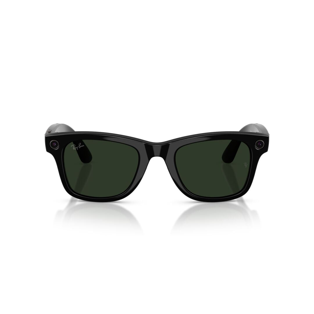 Gafas de Sol Ray-Ban Meta RW4012 Wayfarer Transitions Large Verde/Negro