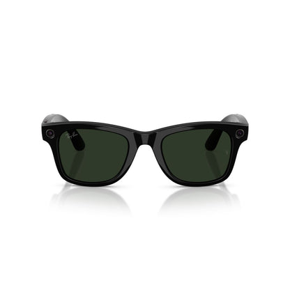 Gafas de Sol Ray-Ban Meta RW4012 Wayfarer Transitions Large Verde/Negro