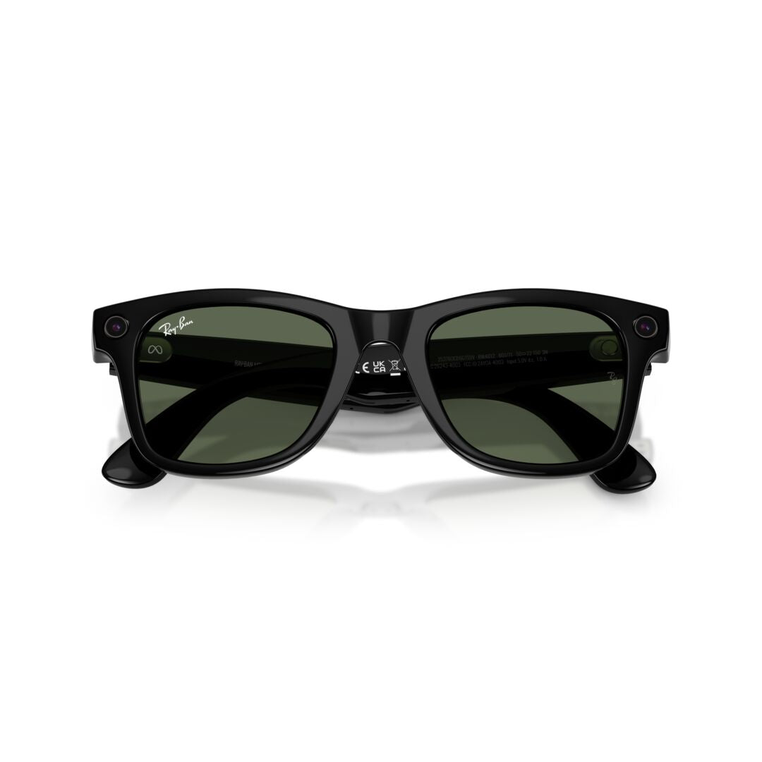 Gafas de Sol Ray-Ban Meta RW4012 Wayfarer Negro