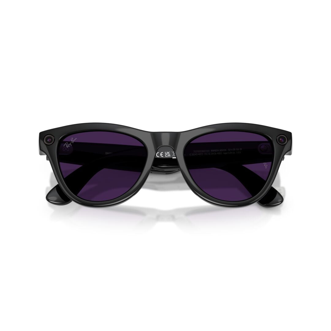 Gafas de Sol Ray-Ban Meta RW4014 Skyler Transitions Violeta/Negro