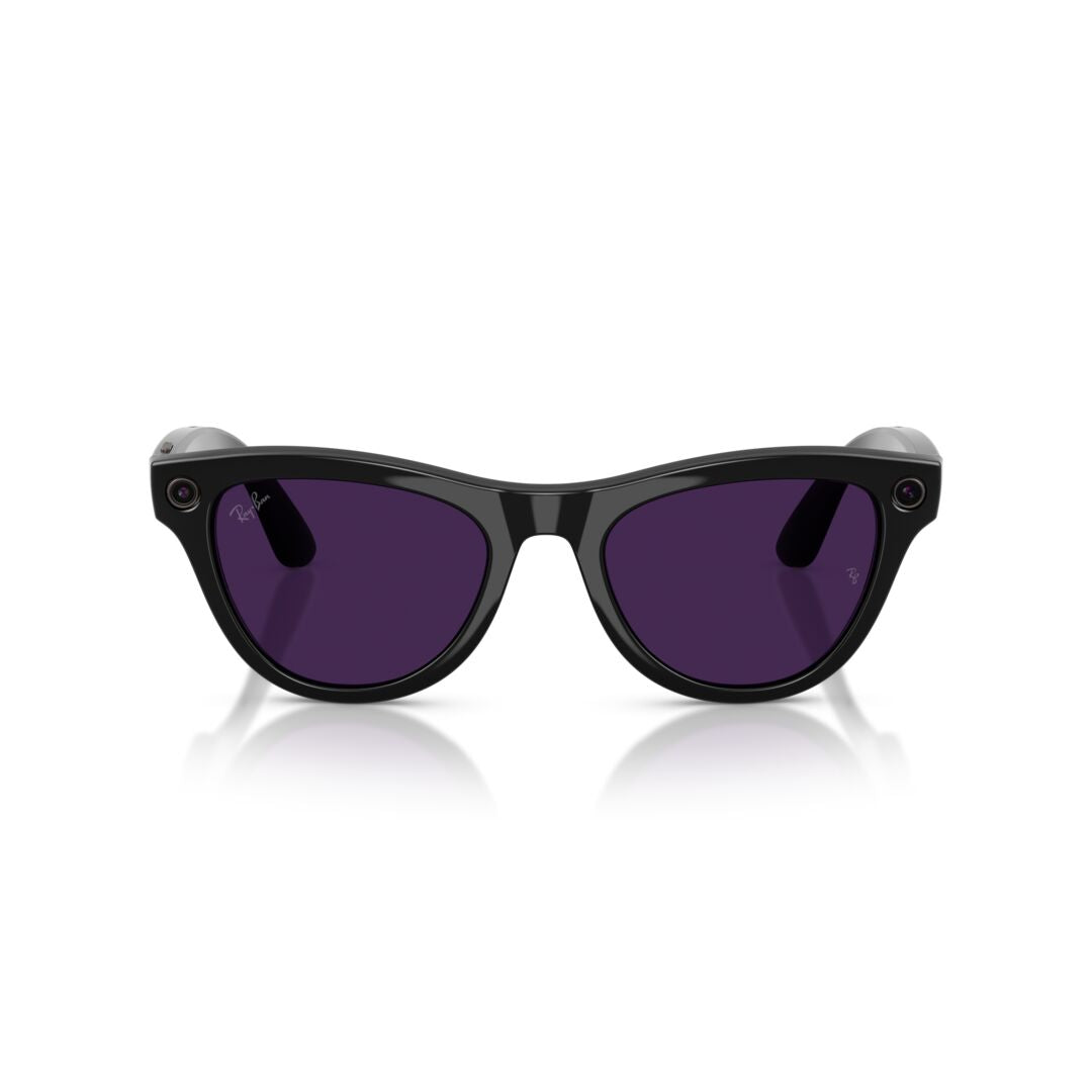 Gafas de Sol Ray-Ban Meta RW4014 Skyler Transitions Violeta/Negro