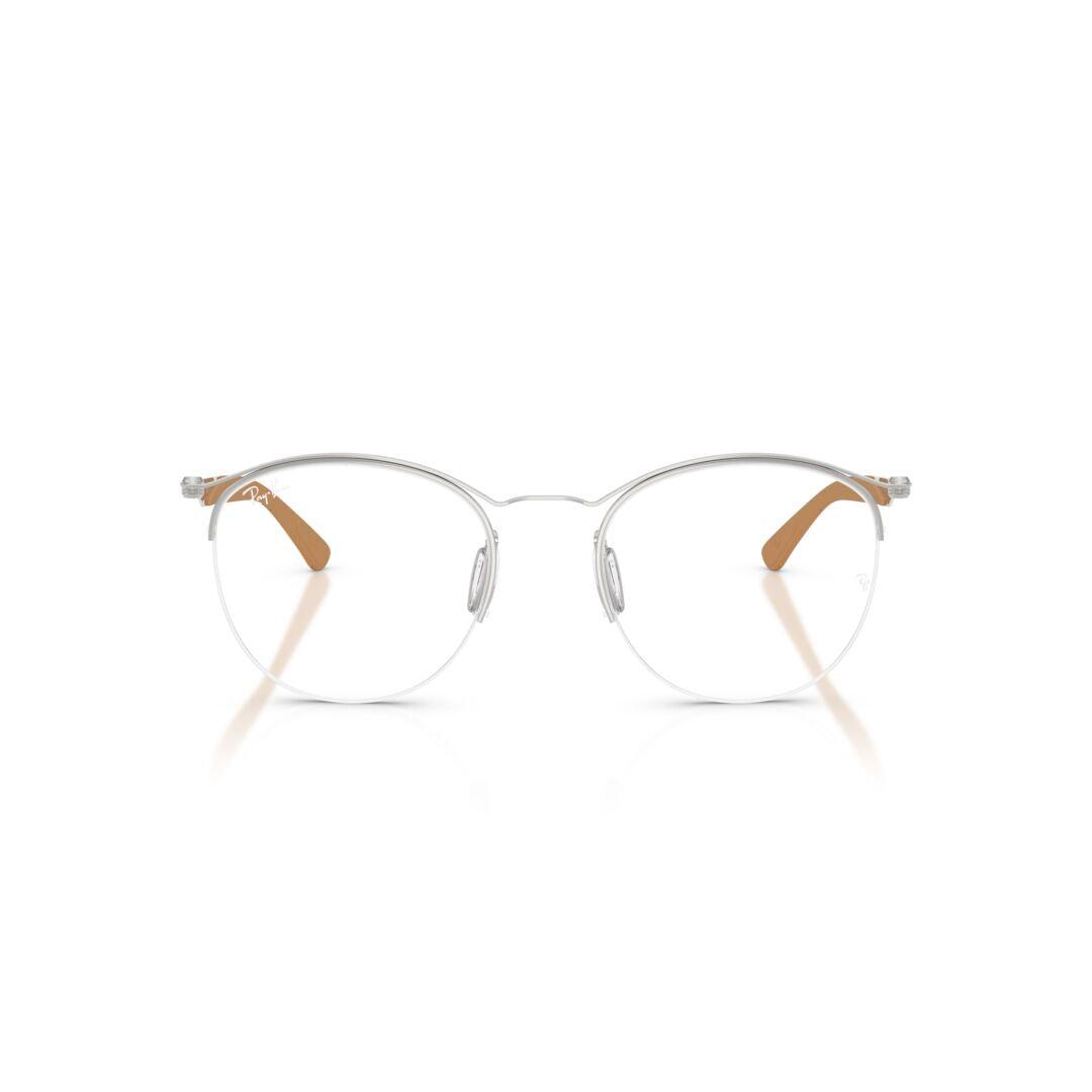 Gafas Oftálmicas Ray-Ban 0RX7553 Unisex Color Plateado